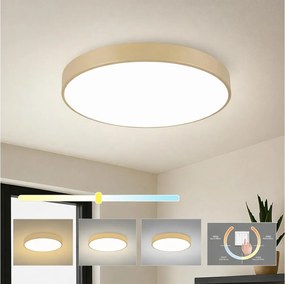 Brilagi -LED mennyezeti lámpatest POOL LED/60W/230V 3000/4500/6000K átm. 60 cm bézs