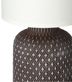 Asztali lámpa INER 1xE14/40W/230V barna