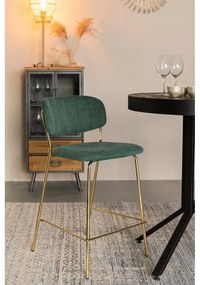 Sötétzöld bárszék szett 2 db-os 89 cm Jolien – White Label