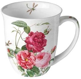 Vintage virágos porcelán bögre Amber