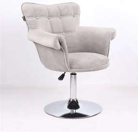 HR804CN Acél modern velúr szék