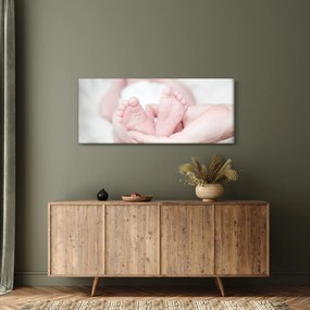 A baba lábának képe (120x50 cm)