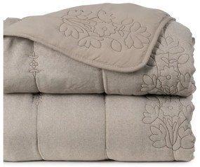 Szürkésbarna steppelt ágytakaró 180x260 cm – Ixia