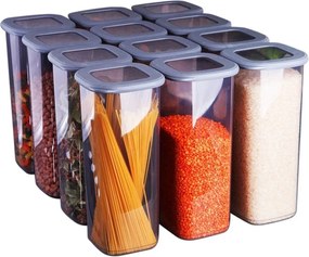 Élelmiszertartó doboz szett 12 db-os Fresco – Hermia