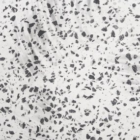 Jenell fehér beton tárolóasztal, ⌀ 52 cm - Kave Home