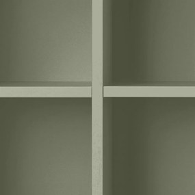 Boxie nyitott fali szekrény 80x80x37 cm zöld