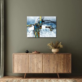 Absztrakt kép (70x50 cm)