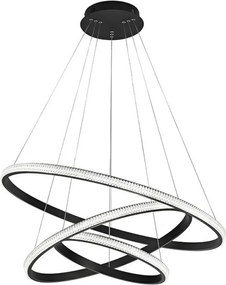 Függeszték Fekete NOVA LUCE 9481093