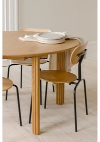 Fekete-bézs étkezőszék Curious – UMAGE