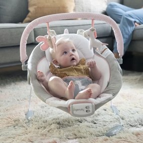 Ingenuity - Baba vibrációs nyugágy dallammal FLORA THE UNICORN 3xC