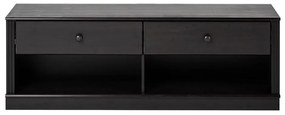 Sötétbarna borovi fenyő TV-állvány 137x47 cm Anita – Støraa