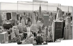 Festmények 100x60 Manhattan madártávlatból