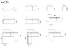 Piros fotel Vanda – Mazzini Sofas