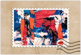 Poszterek 90x60 Absztrakt Kaméleon