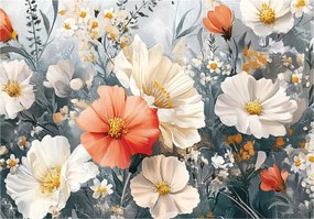 Fotótapéta Virágok Rét Pipacsok Természet Hálószoba Nappali Tapéta Flizelina 300x210