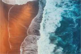 Fotótapéta Flizelin Hálószoba és Nappali Tapéta Tengeri szimbiózis 104x70