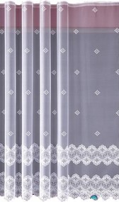 Függöny Szalaggal, Gazdag Mintával 768D3 500X170