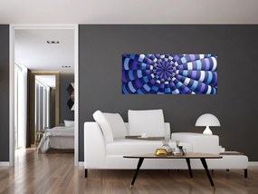 Egy kép a repülő léggömb szerkezetéről (120x50 cm)