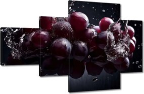 Vászonkép 130x80 Vörös szőlő