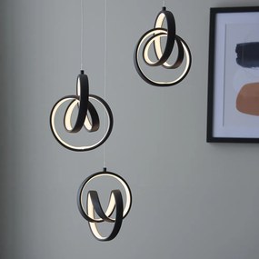 Endon modern függeszték cosma fehér fekete end97623