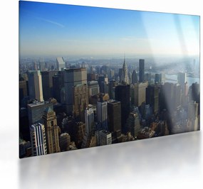 Üveg kép - Manhattan nappal (70x50 cm)