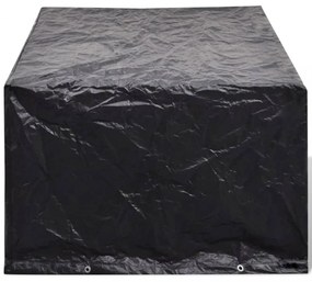 2 db 4 személyes polyrattan szett huzat 8 lyukkal 180 x 140 cm