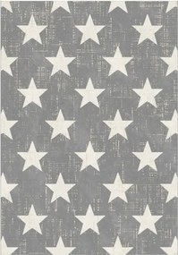 Modern Nappali Szőnyeg Szürke 80x150cm