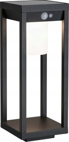 Paulmann Marisol napelemes Led lámpa szenzorral IP44, 3000K, fekete, 350 lm