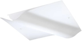 SOLLUX SL-0862 BUBBLE Négyzetes Mennyezeti Lámpa Fehér E27 IP20