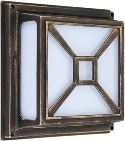 Rabalux kültéri mennyezeti lámpa e27 2x60w antik arany/fehér darius