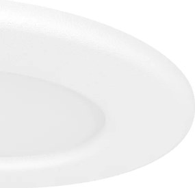 Eglo 901394 – 3 darabos LED beépíthető lámpa FUEVA LED/3,7W/230V, átm. 8,8 cm, fehér