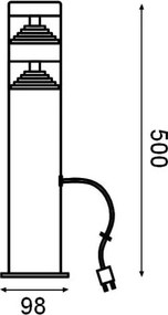 Ledvance - ORION DOUBLE kültéri LED lámpa 4W 12V IP44