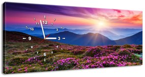 Gario Órás falikép Hegyi rét Méretek: 100 x 40 cm