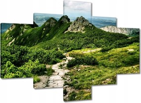 Vászonkép 100x70 Lengyel Tátra Hegyek