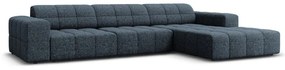 Kék sarokkanapé (jobb oldali) Chicago – Cosmopolitan Design