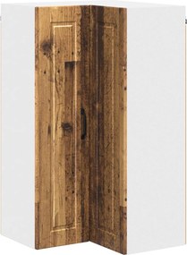 vidaXL Konyhaszekrény polcokkal Öreg fa 57 x 57 x 100 cm Faanyag