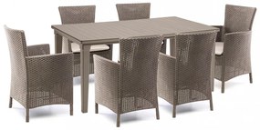 Futurowa 6+1 kerti bútor garnitúra szett