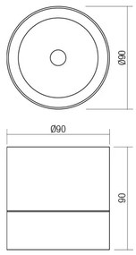 Redo 90626 - LED kültéri spotlámpa SHAFT LED/13W/230V IP65 fehér