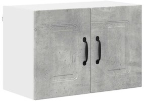 Fali konyhaszekrény Beton Szürke 60 x 31 x 40 cm Faanyag