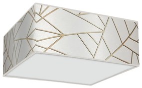 Mennyezeti lámpa ZIGGY 3xE27/60W/230V fehér/arany