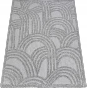 Nappali Szőnyeg Kétszintes Szürke Nagy 200x300cm Praktikus Modern 2x3