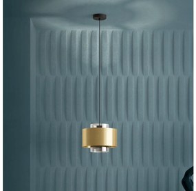 Eglo 390066 - Csillár zsinóron DUGLIA 1xE27/40W/230V arany