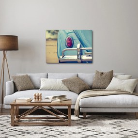 A türkiz veterán képe (70x50 cm)