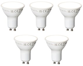 5 darabos Smart GU10 LED izzókészlet fehér 7W 700 lm 3000K
