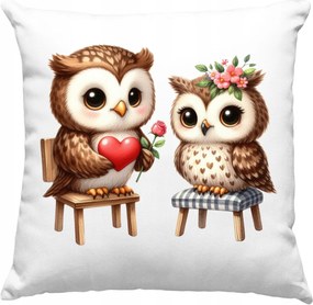 Jancsi Párna +töltet -édes Bagoly Alvás Dekoráció Lengyel