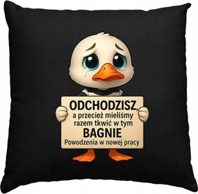 Búcsú a dolgozótól 5 db-os párna, fekete