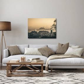 Kép - Város köd alatt (70x50 cm)