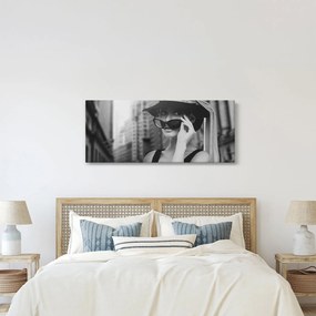 Egy nő képe (120x50 cm)