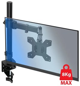 Fém, erős és stabil asztali monitor tartó konzol 10"-től 27"-ig terjedő monitorokhoz