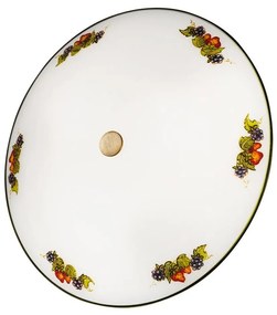 Kolarz 731.U13.4.113-Mennyezeti lámpa NONNA 3xE27/60W/230V átm. 42 cm szőlők/eprek